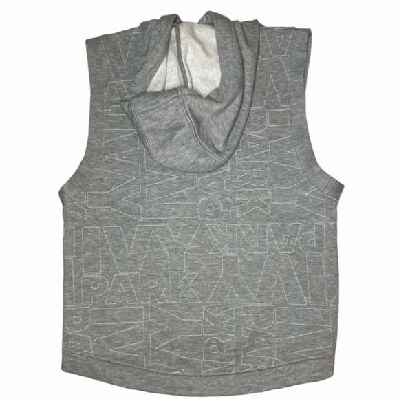 Ivy Park Hooded Embroidered Logo Sleeveless Vest - Picture 3 of 8